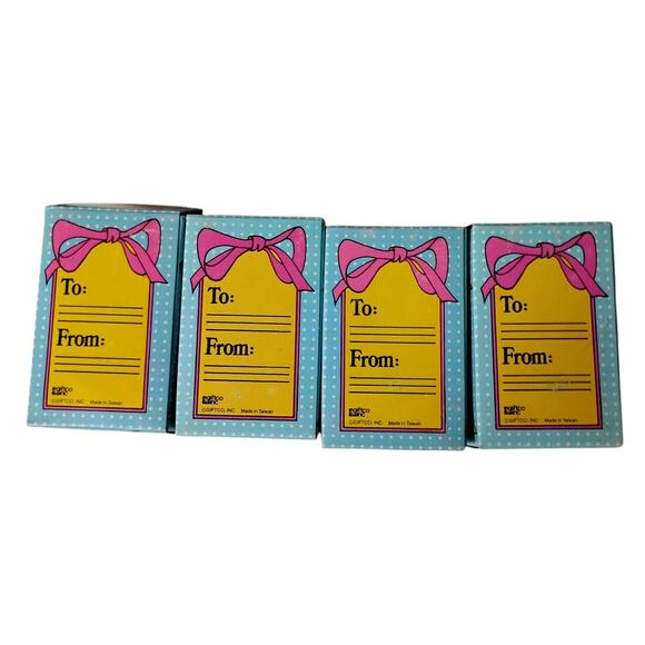 π Vintage Porcelain Bells ππ¦π» Hand Painted Set of 4 - Picture 11 of 15